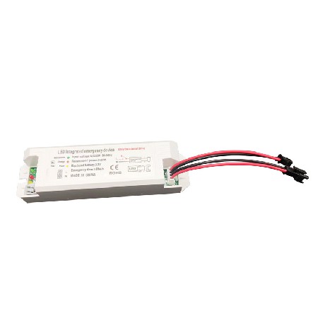 Manufacturer's LED panel light integrated emergency power supply reduces power by 5W, and the fire emergency device is compatible with 30W internal drive