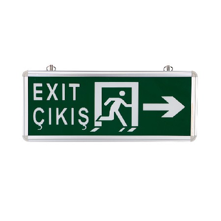 Foreign trade single side safety exit indicator light EXIT emergency evacuation sign light fire emergency indicator light