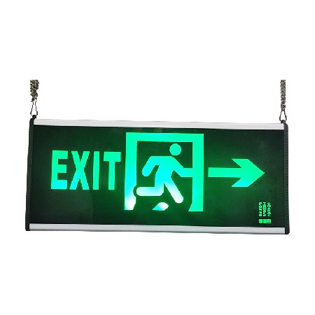 LED emergency indicator light for foreign trade exports to the Middle East, wall mounted evacuation emergency light for public safety exits